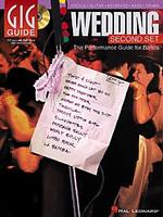 Gig Guide Wedding piano sheet music cover